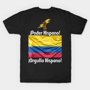 Colombian Power! Colombian Pride! T-shirts for Men! T-Shirt